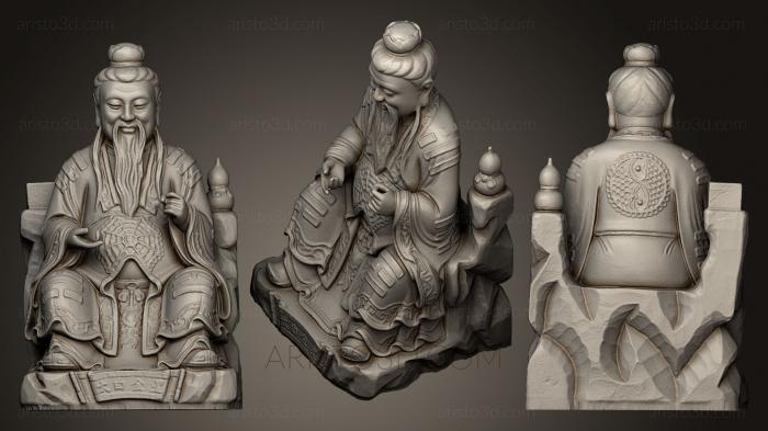 Figurines Chinese and Japanese (STKCH_0028) 3D model for CNC machine